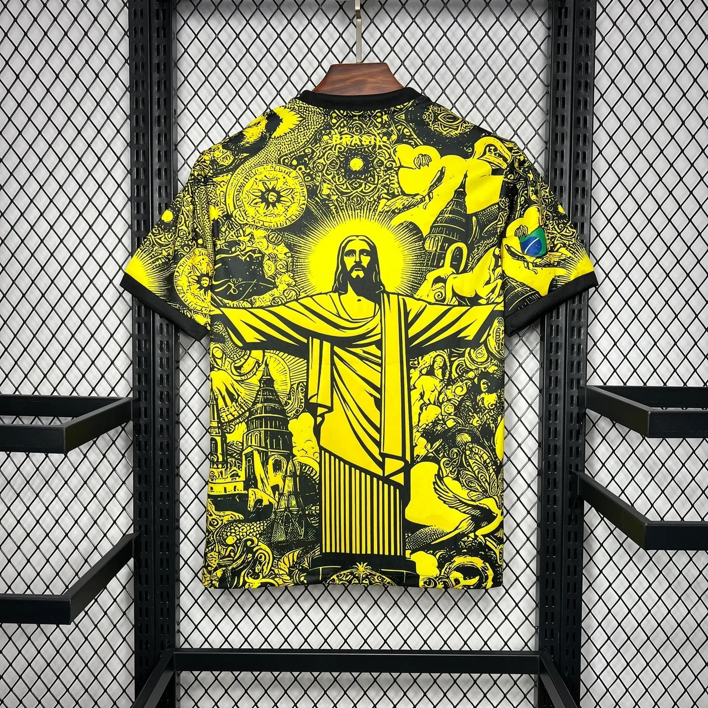 BRÉSIL MAILLOT CONCEPT 2024 JAUNE