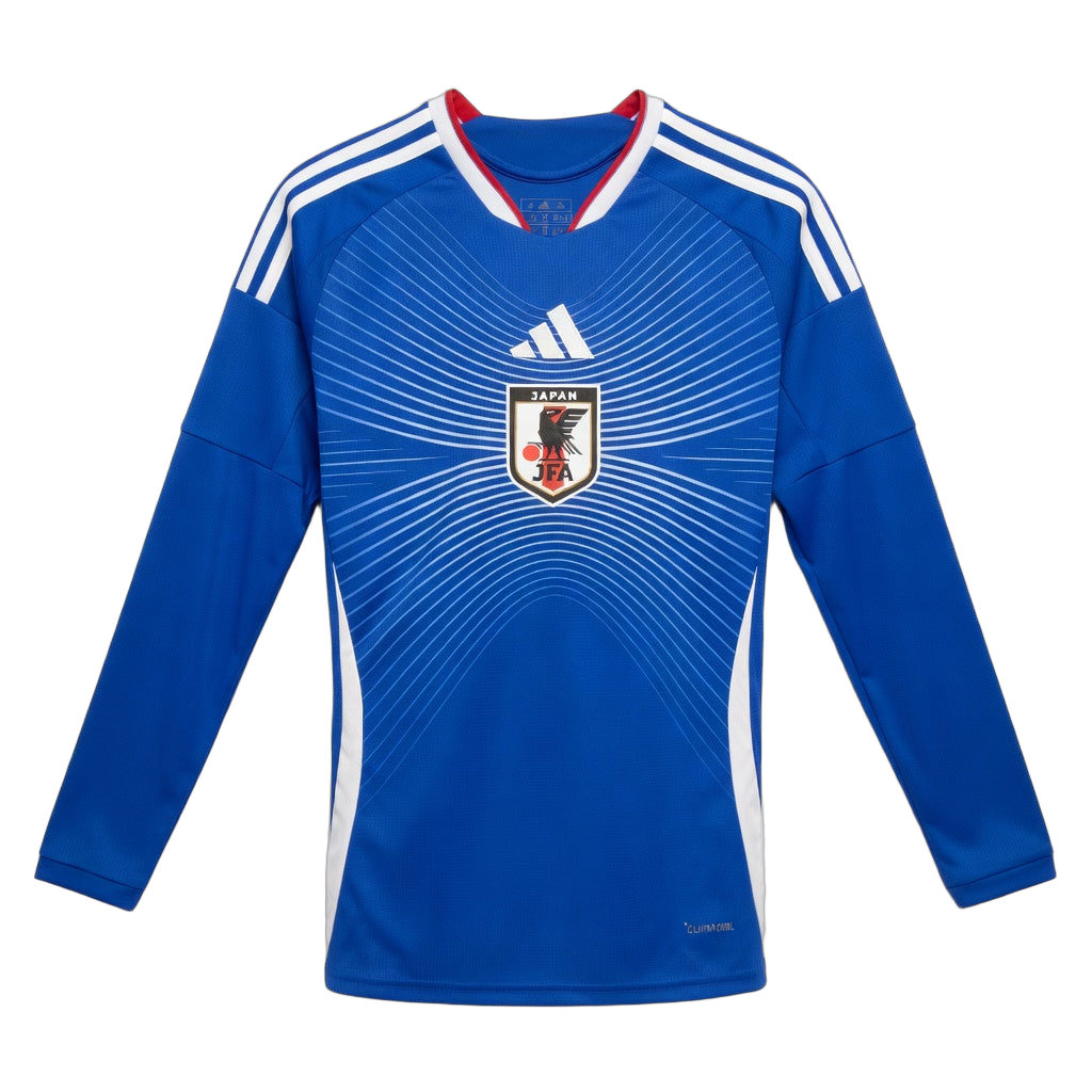 MAILLOT JAPON DOMICILE MANCHES LONGUES 2025/2026