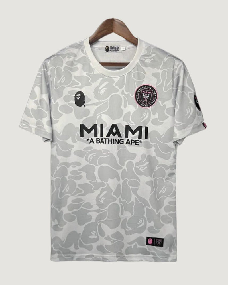 Inter Miami x BAPE - Maillot édition spéciale - Blanc
