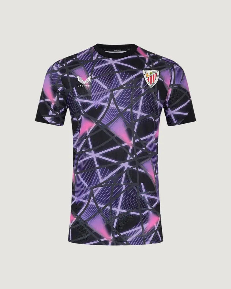 ATHLETIC BILBAO - MAILLOT PRE-MATCH THIRD 24-25 - NOIR, VIOLET, ROSE