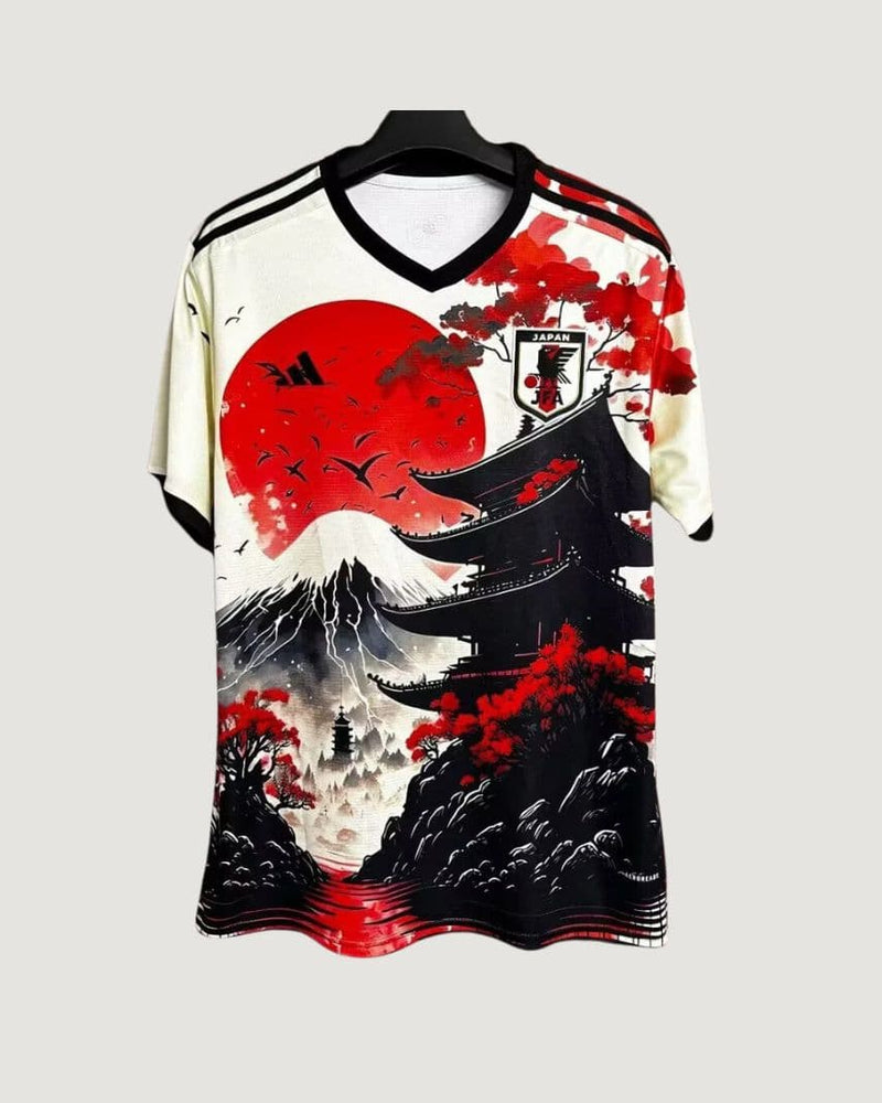 Japon - Maillot Concept - Noir, Blanc, Rouge