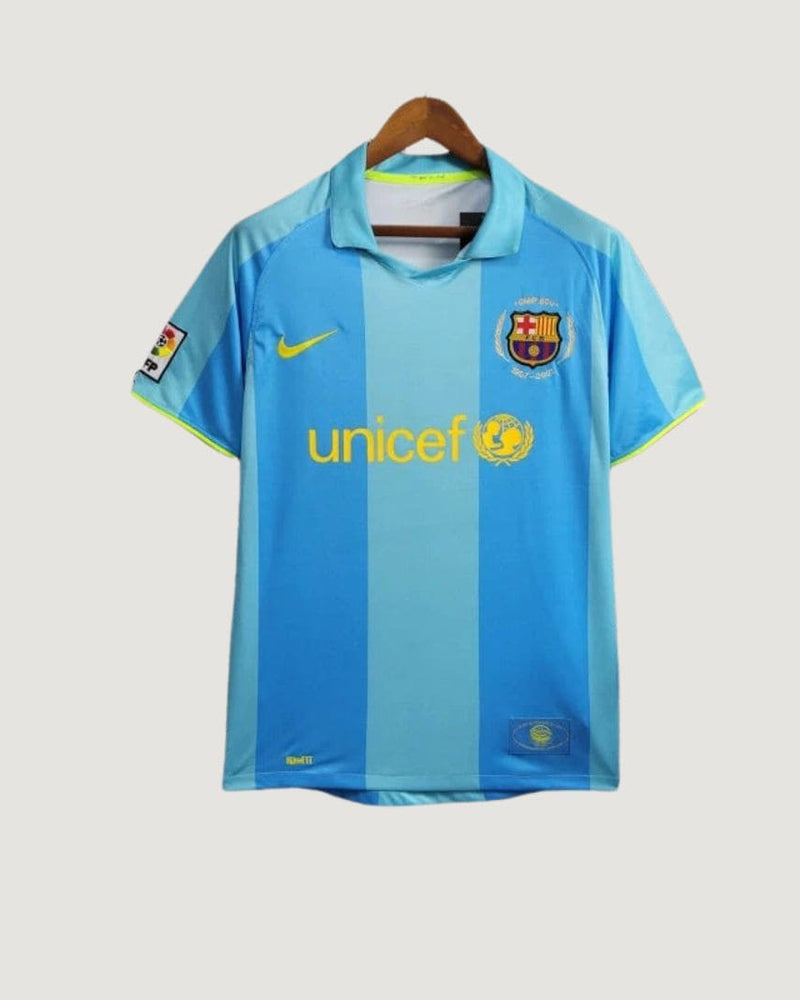 FC Barcelone - Maillot Rétro 07/08 - Bleu