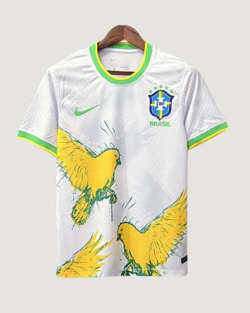 BRÉSIL - Concept Oiseaux - Blanc, Jaune