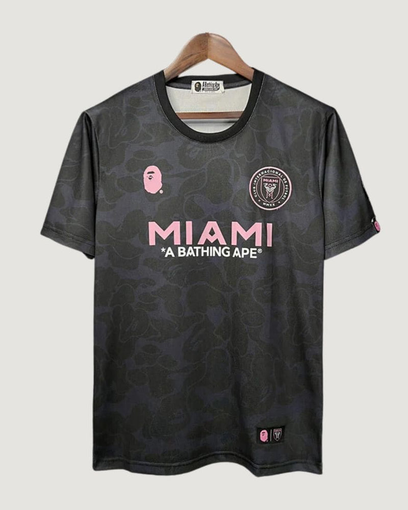 Inter Miami x BAPE - Maillot édition spéciale - Noir