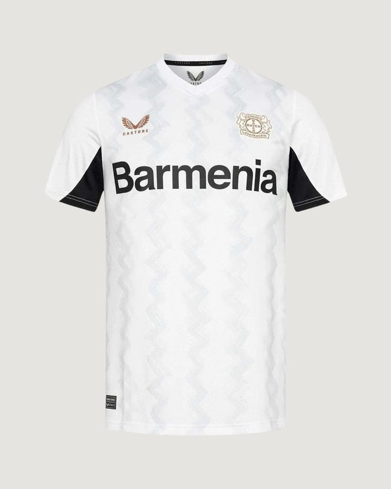 Bayer 04 Leverkusen - Maillot Extérieur 24/25 - Blanc, Noir