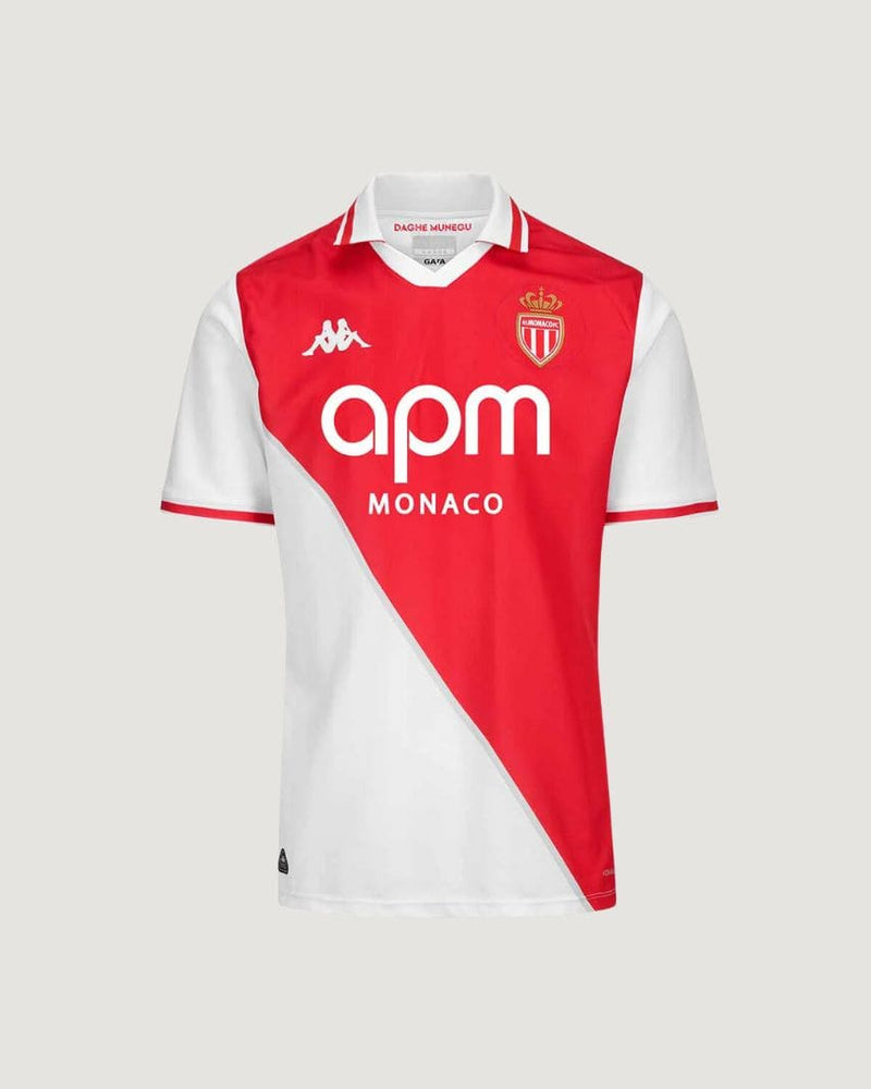 AS Monaco - Maillot domicile 24/25 - Rouge, Blanc