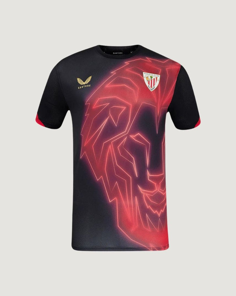 Athletic Bilbao - Maillot pré-match 24/25 - Noir, Rouge