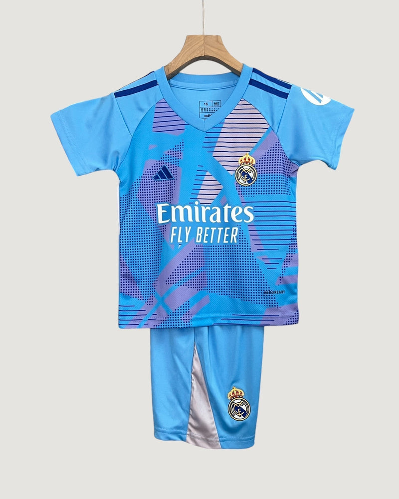 Real Madrid - Maillot Gardien Enfant 24/25 - Bleu