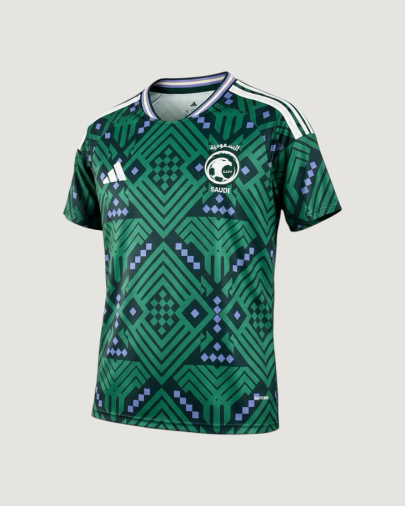 Arabie Saoudite – Maillot Domicile Coupe du Monde 2026 – Vert, Blanc