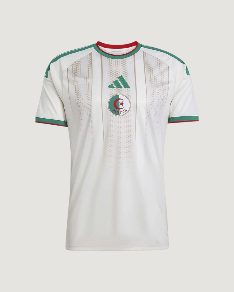 Algérie – Maillot Domicile Coupe du Monde 2026 – Blanc, Vert, Rouge