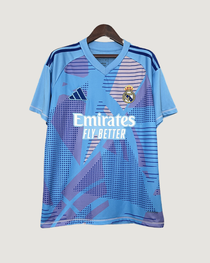 Real Madrid - Maillot Gardien 24/25 - Bleu ( Fan )