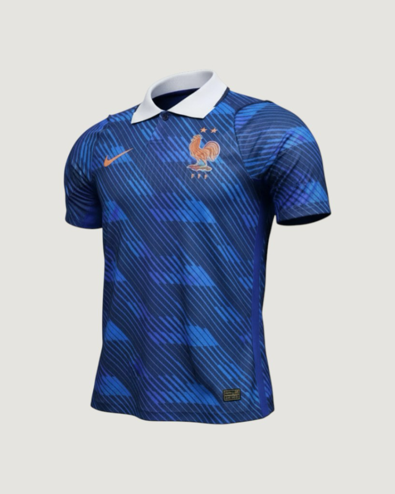 France – Maillot Domicile Coupe du Monde 2026 – Bleu, Blanc