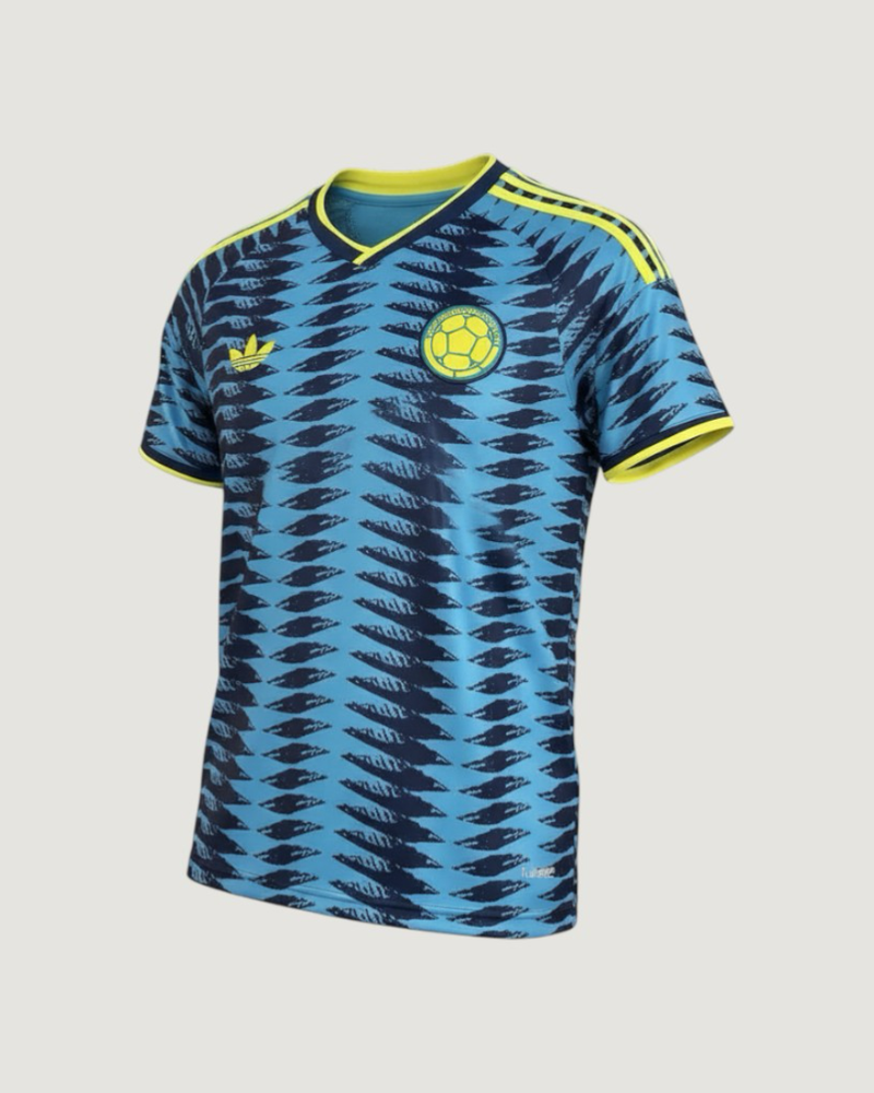Colombie – Maillot Extérieur Coupe du Monde 2026 – Bleu, Jaune