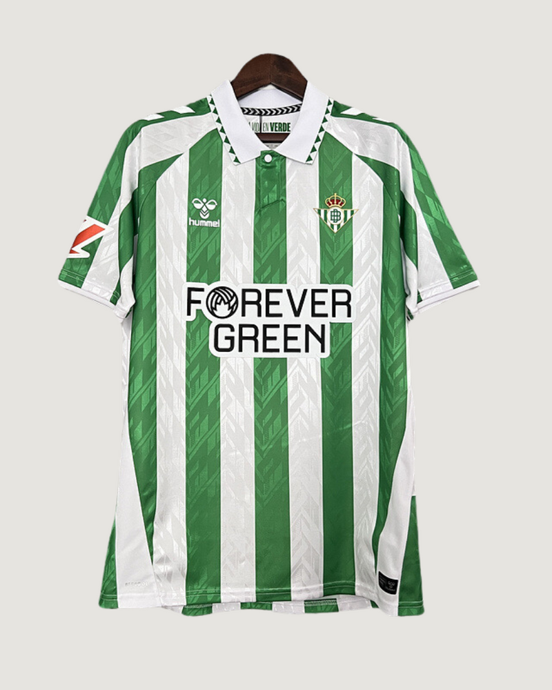 Real Betis - Maillot Domicile 24/25 - Vert,Blanc