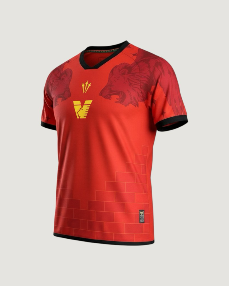 Venezia FC – Maillot Spécial 2025-26 – Rouge, Noir