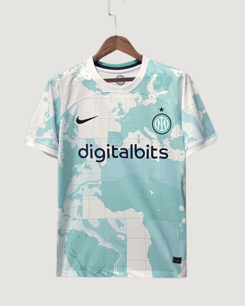 Inter Milan 23/24 - Maillot Extérieur - Bleu, Blanc