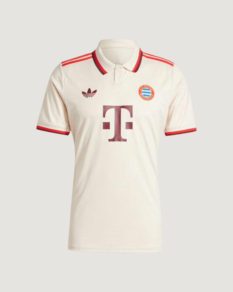 FC Bayern Munich - Maillot third 24/25 - Crème, Rouge