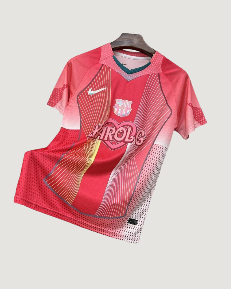 FC Barcelone – Maillot Concept Karol G 2025/26 – Rouge Rose