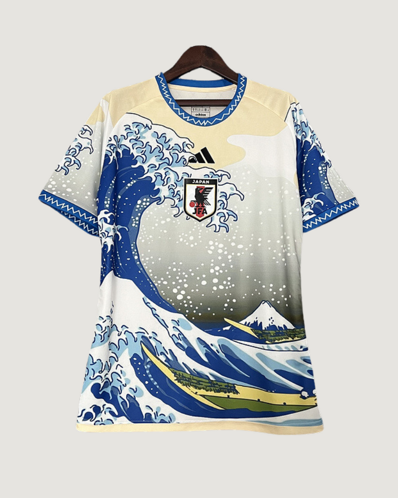 Japon - Maillot Concept - Bleu, Beige