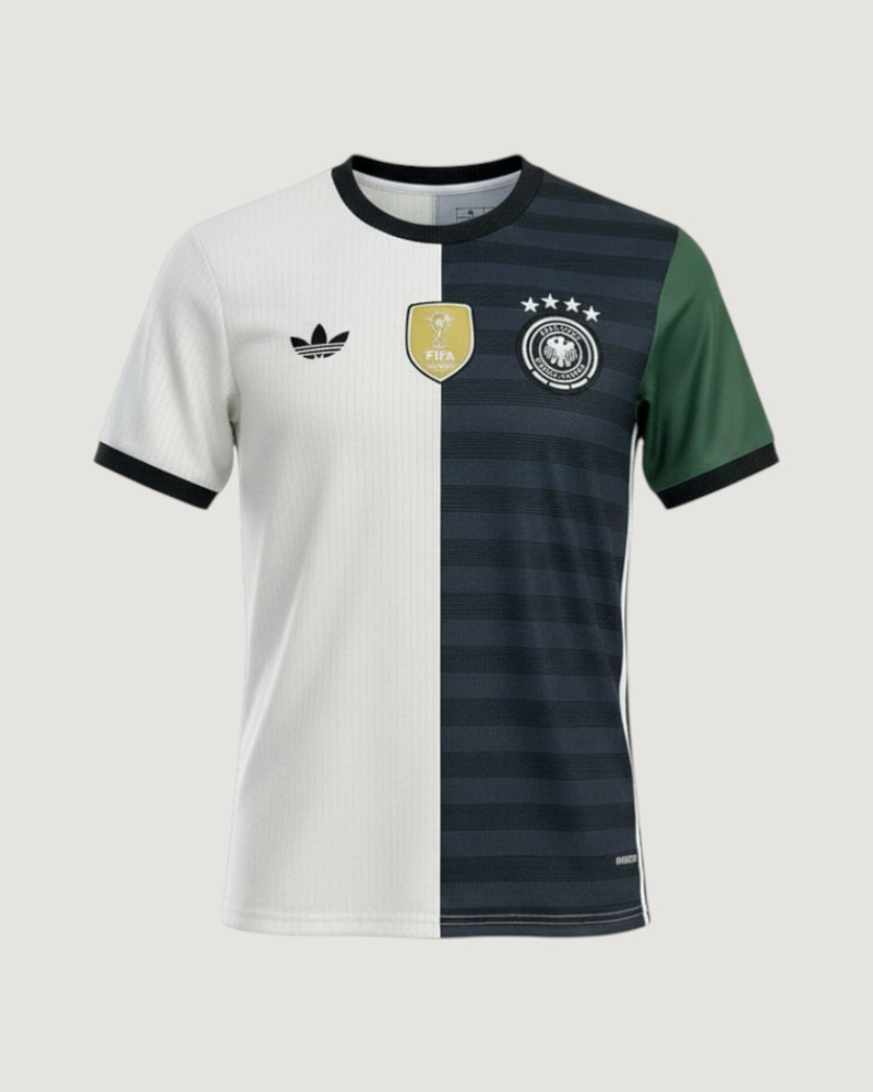 Allemagne – Maillot Concept 2025-2026 – Blanc, Noir, Vert