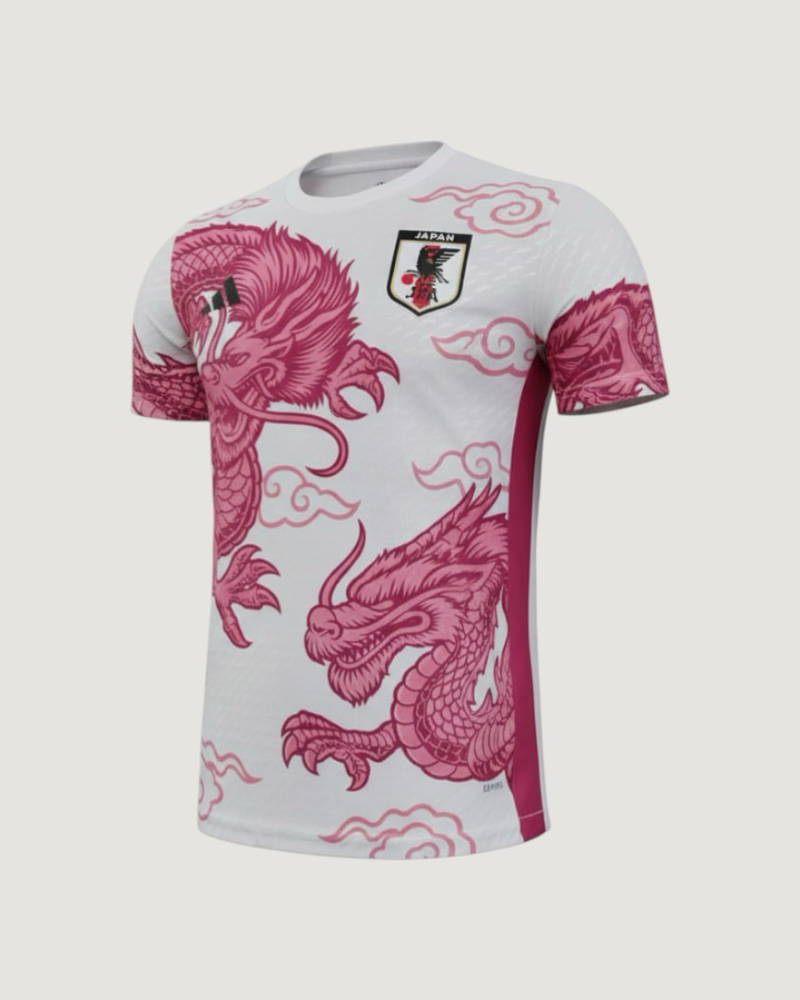 Japon – Maillot Concept 2025/26 – blanc, Rose Dragon