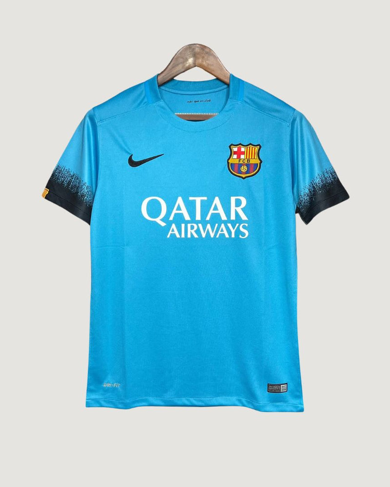 FC Barcelone - Maillot Rétro  15/16 - Bleu