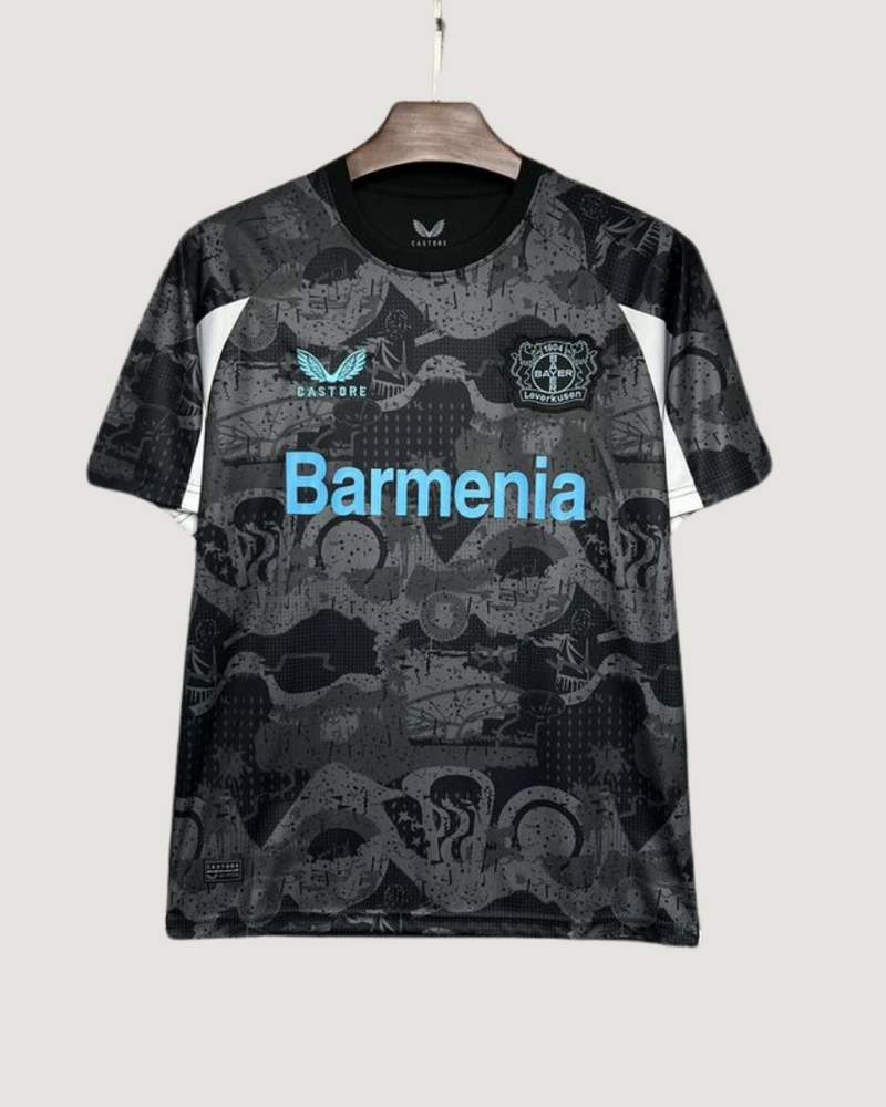 Bayer 04 Leverkusen - Maillot Third 24/25 - Noir, Bleu