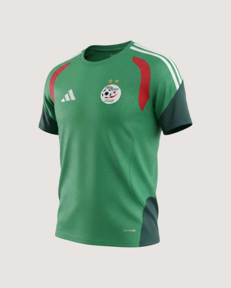 Algérie – Maillot Concept 2026 – Vert, Rouge, Blanc