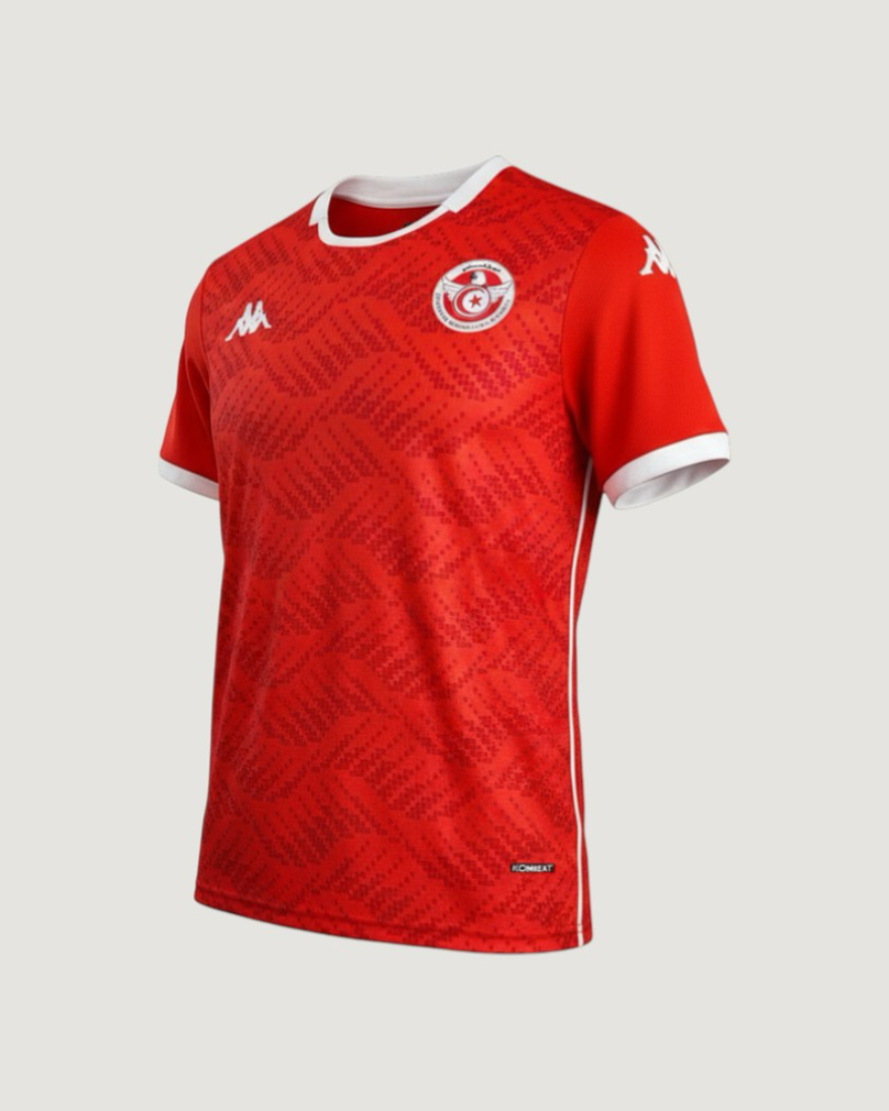 Tunisie – Maillot Domicile Coupe du Monde 2026 – Rouge, Blanc