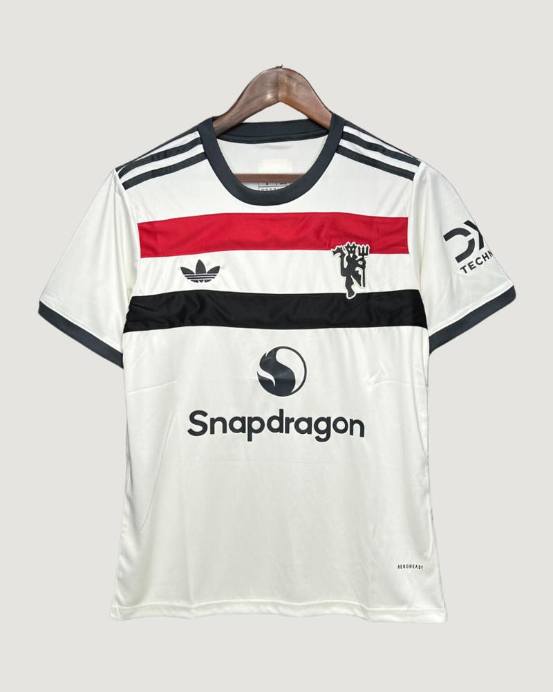 Manchester United - Maillot Third 24/25 - Blanc