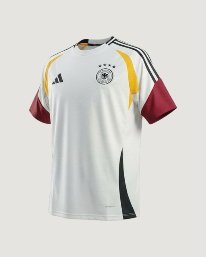 Allemagne – Maillot Entraînement 2026 – Blanc, Noir, Jaune, Rouge