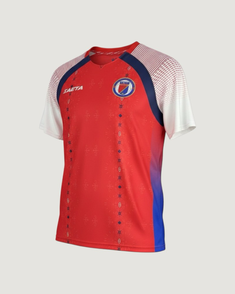 Haïti – Maillot Troisième Coupe du Monde 2026 – Rouge, Bleu