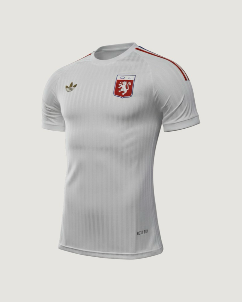 Olympique Lyonnais – Maillot Concept 2025-26 – Blanc, Rouge, Bleu
