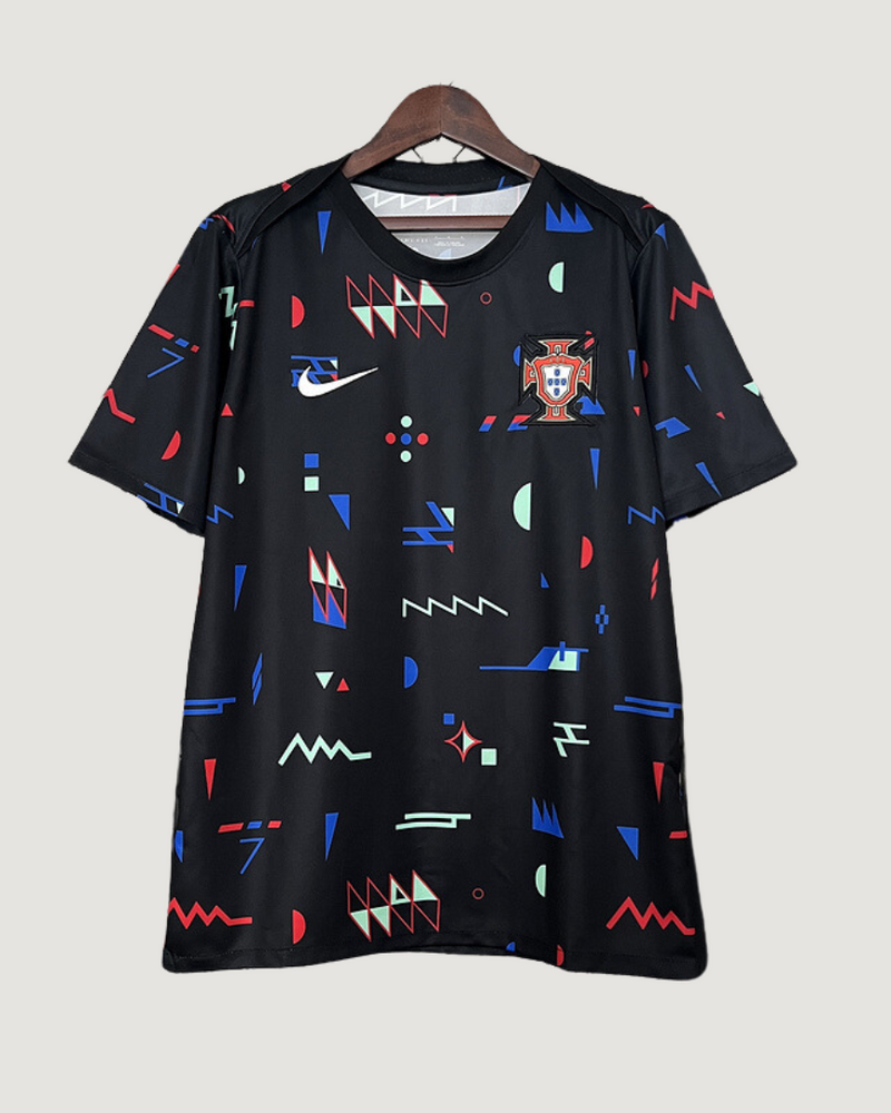 Portugal - Maillot Entrainement 24/25 - Noir ( Fan )