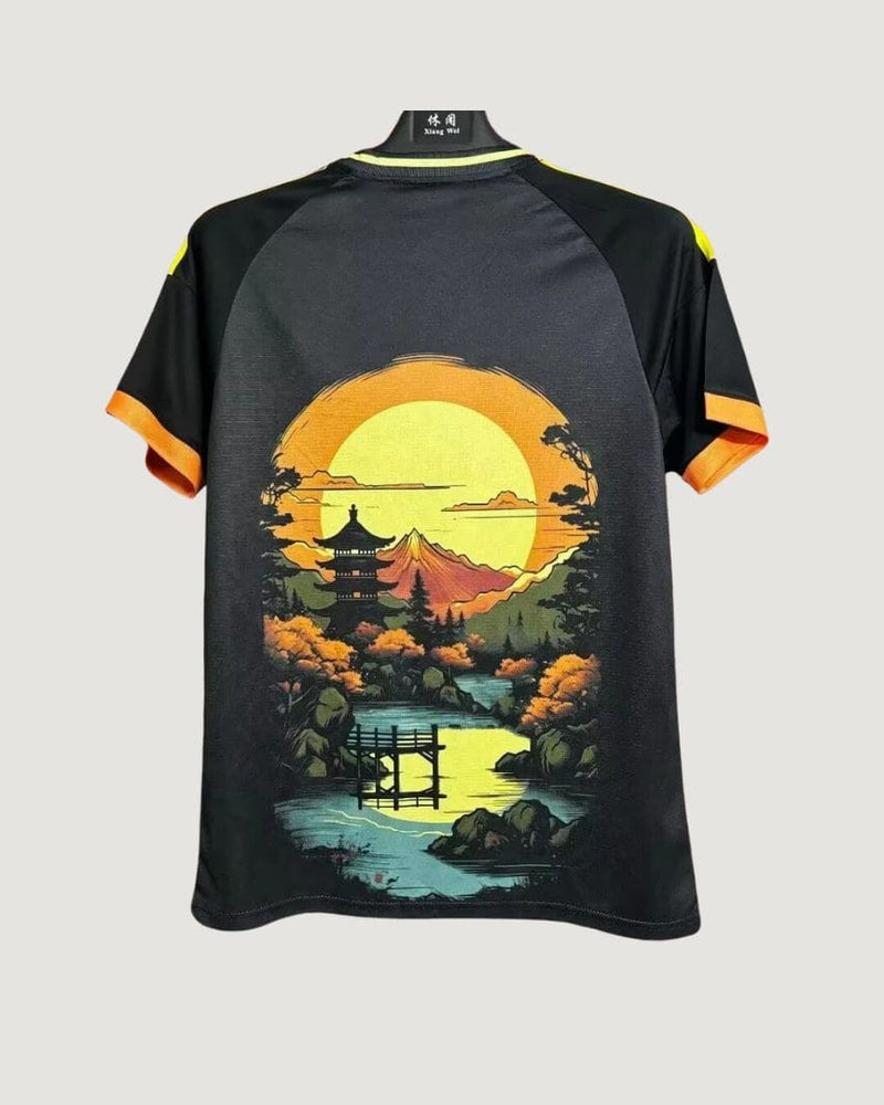 Japon - Maillot Concept - Noir, Jaune