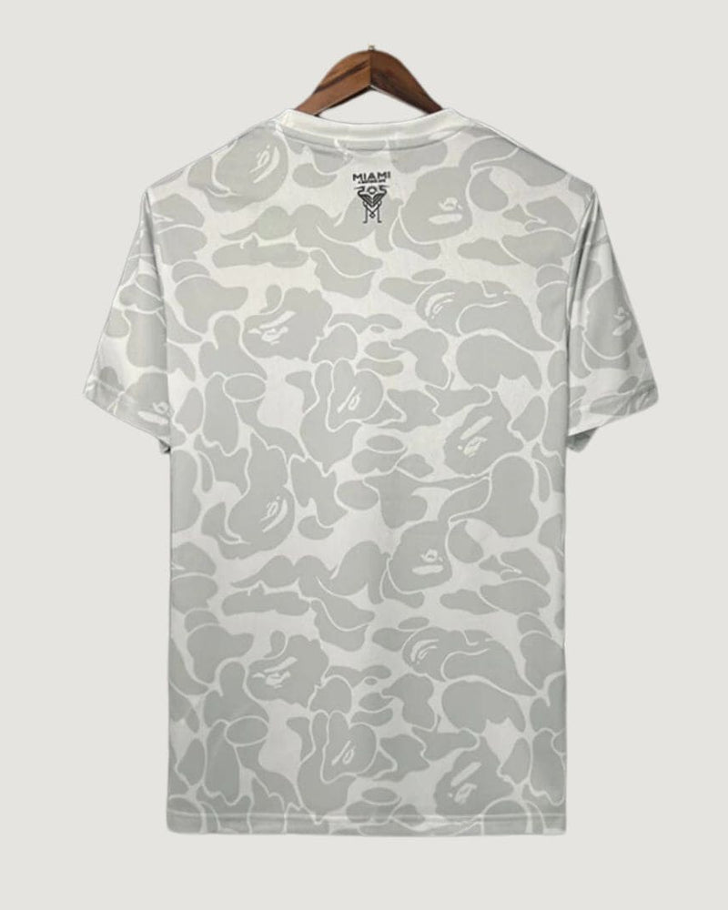 Inter Miami x BAPE - Maillot édition spéciale - Blanc