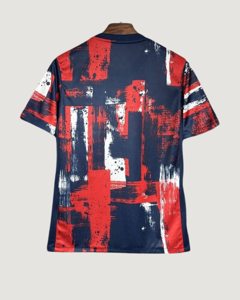 Paris Saint-Germain - Maillot Pre-Match 24/25 - Rouge, Bleu, Blanc