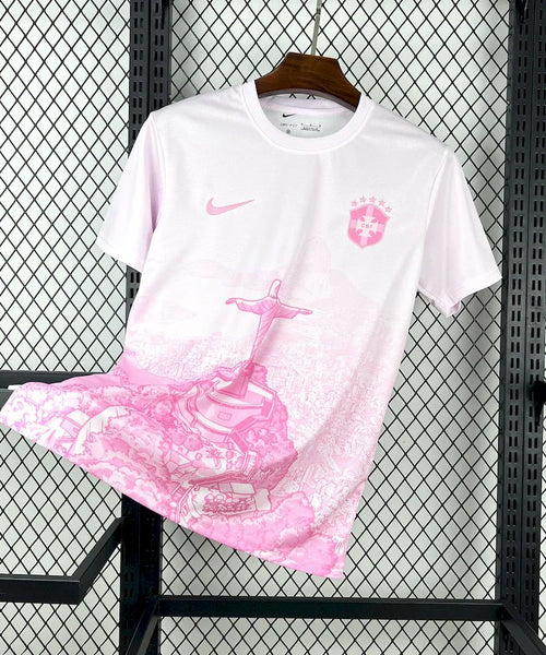 BRÉSIL MAILLOT CONCEPT 2025 CHRIST ROSE