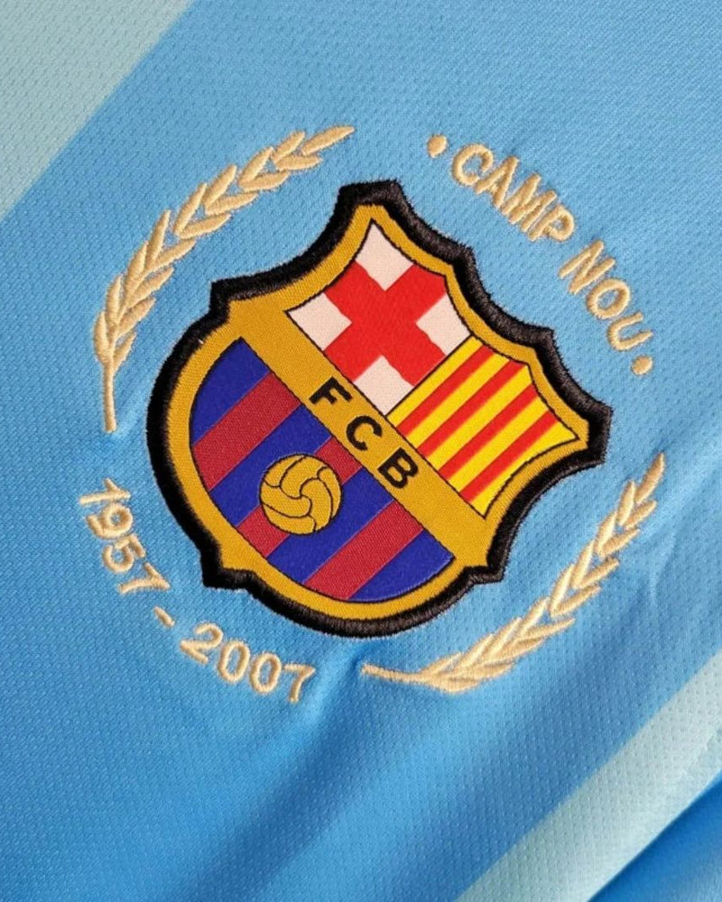 FC Barcelone - Maillot Rétro 07/08 - Bleu