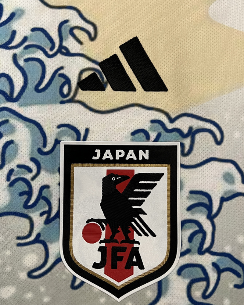 Japon - Maillot Concept - Bleu, Beige