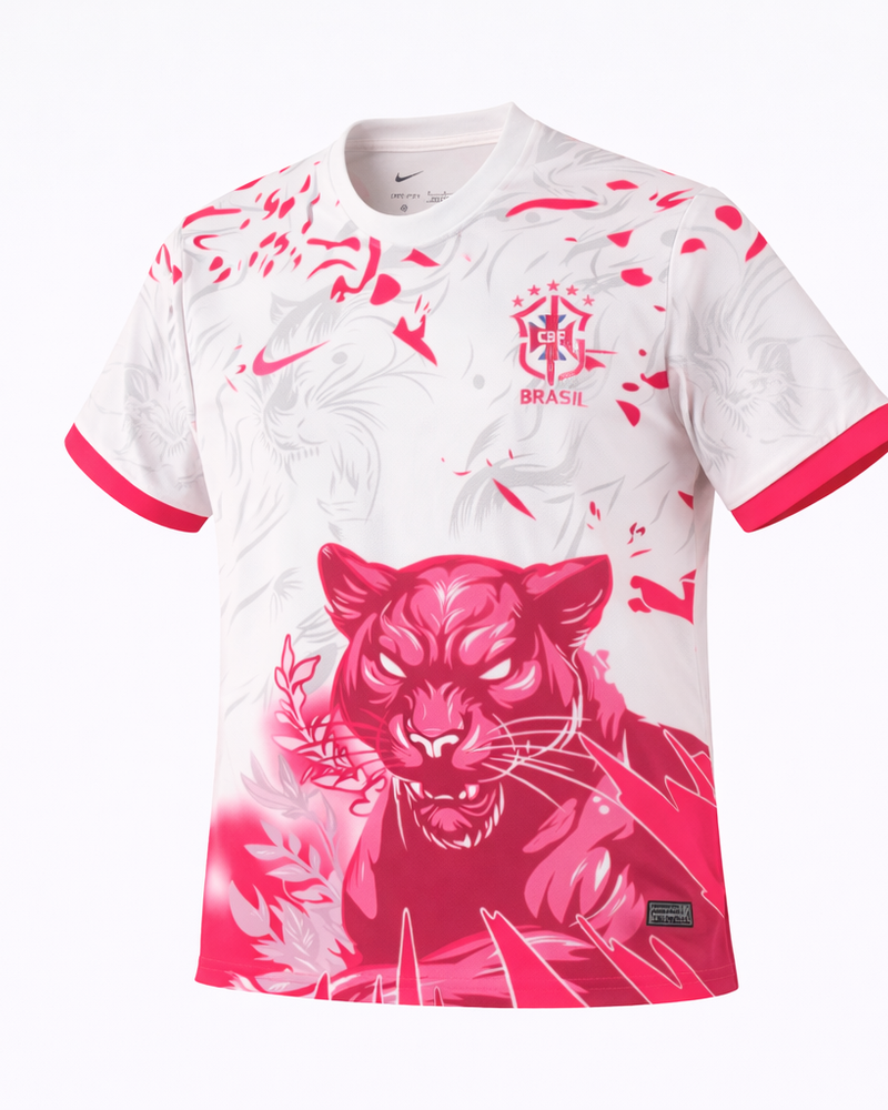 Brésil – Maillot Concept 25/26 – Rose/Blanc