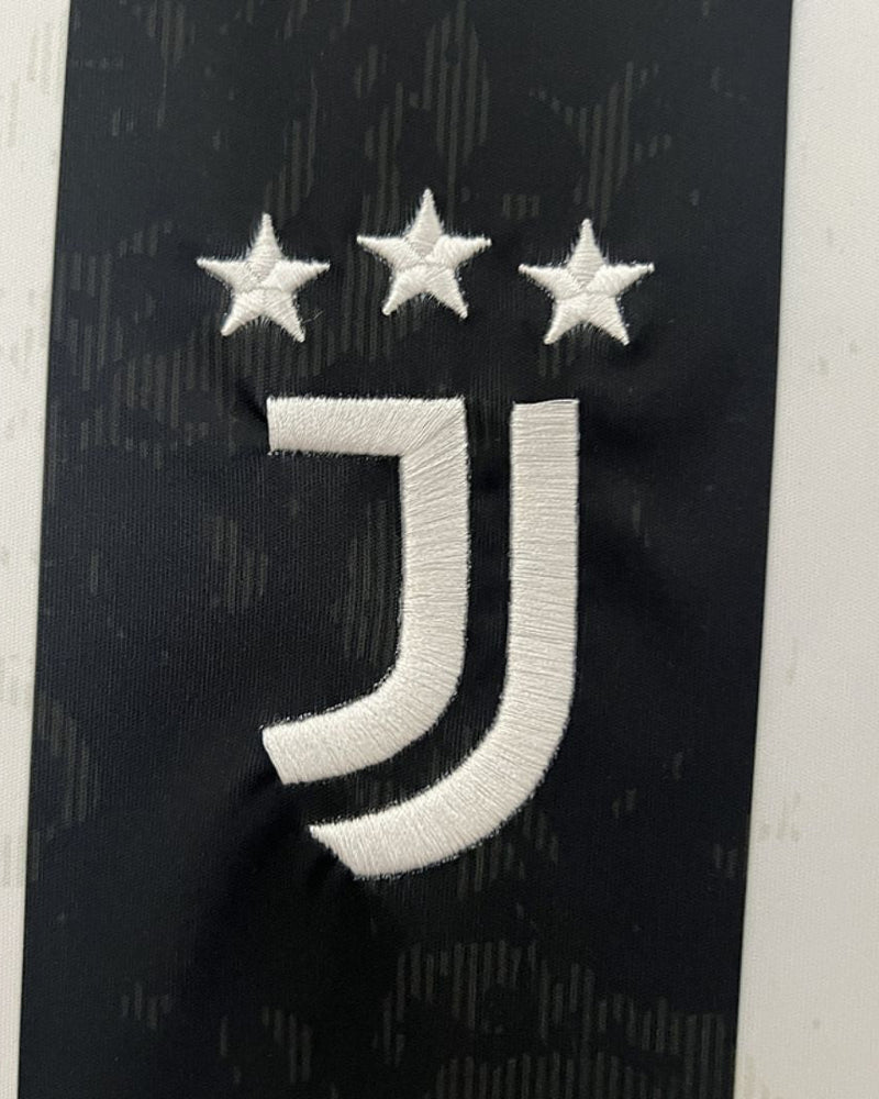 Juventus - Maillot Domicile 2024/25 - Noir,Blanc