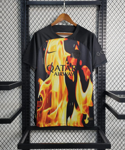 PARIS SAINT GERMAIN MAILLOT CONCEPT 2023/2024 FEU FLAMMES