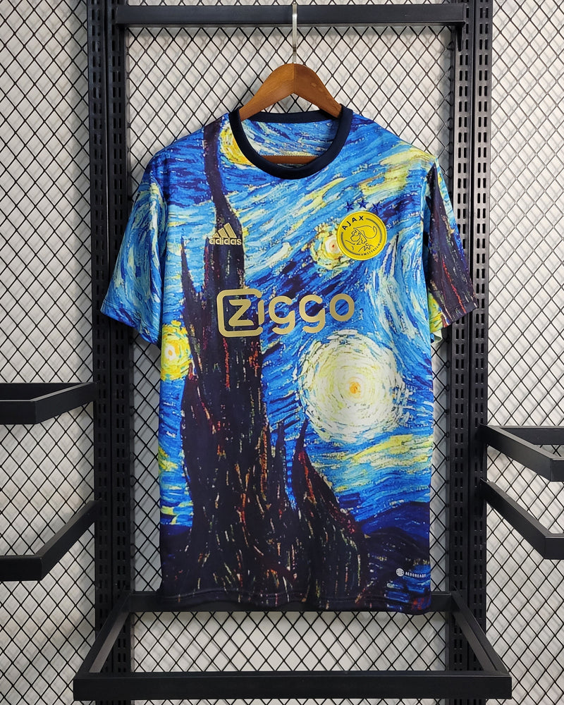 MAILLOT AJAX CONCEPT VAN GOGH NUIT ÉTOILÉ