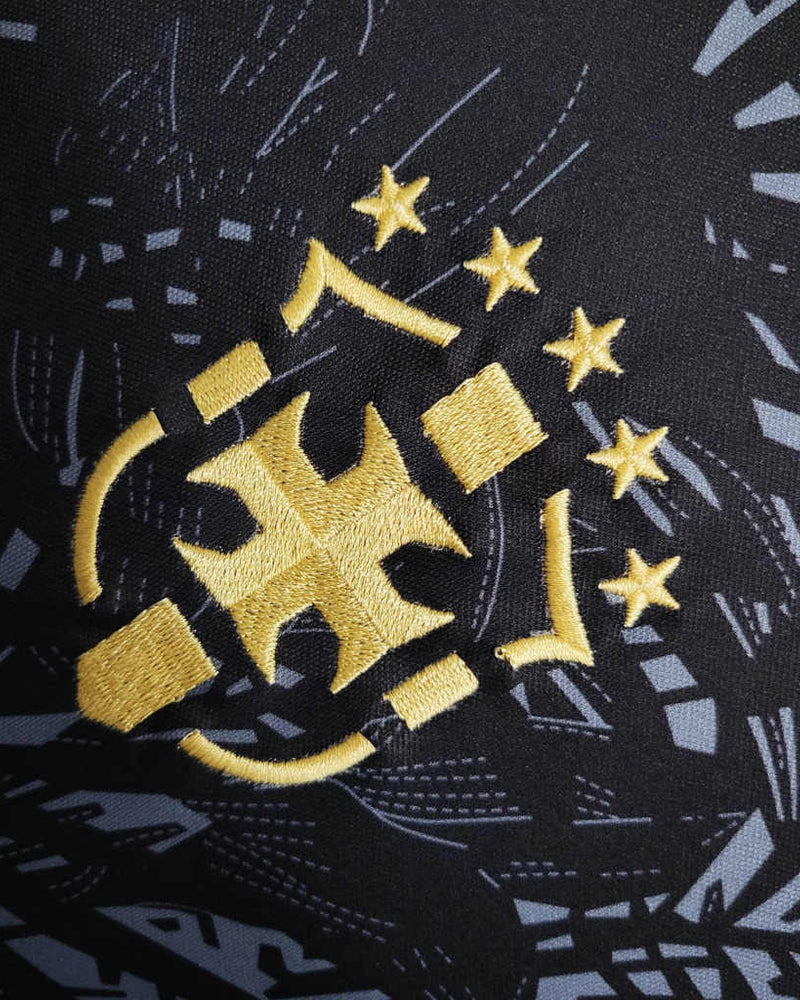 Brésil – Maillot Concept – Noir, Gris, Doré