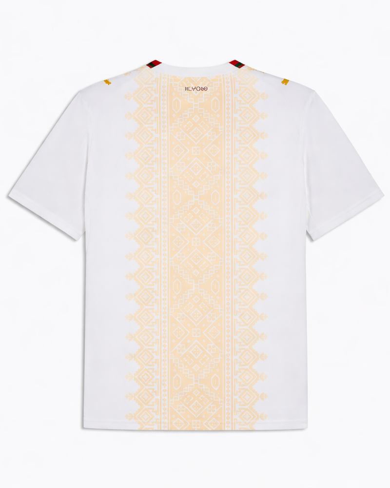 Maroc – Maillot Extérieur 26/27 – Blanc/Or