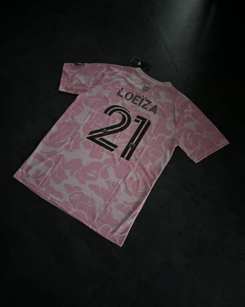 Inter Miami x BAPE - Maillot édition spéciale - Rose
