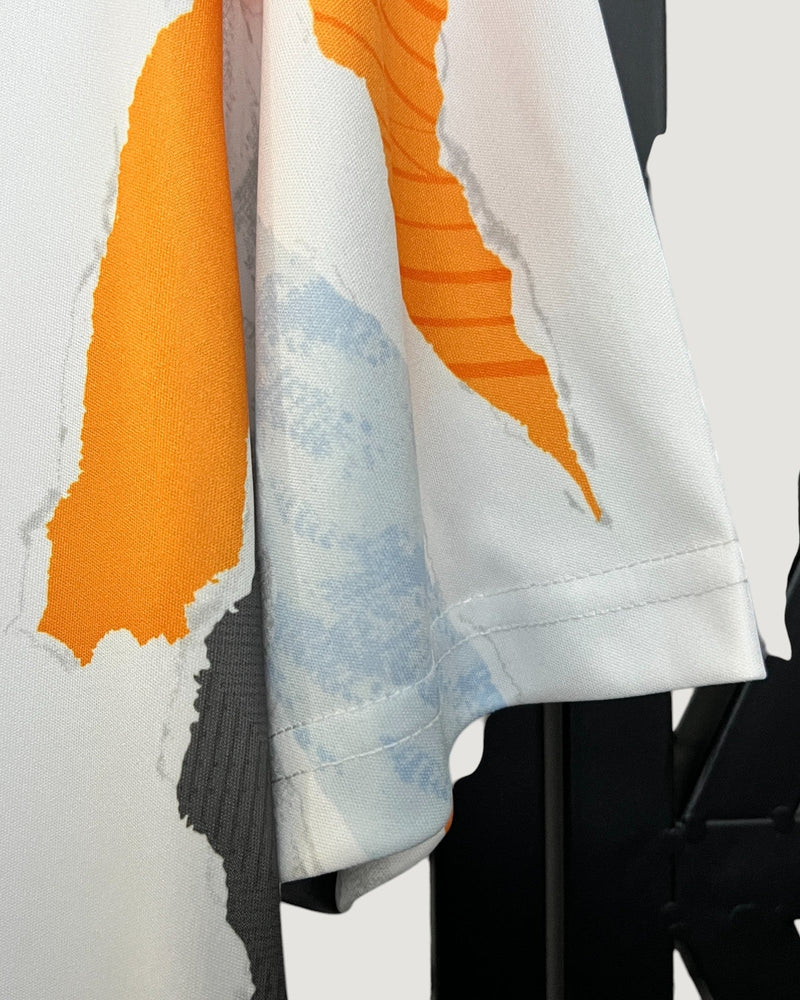 Real Madrid - Maillot Concept - Blanc, Orange, Gris