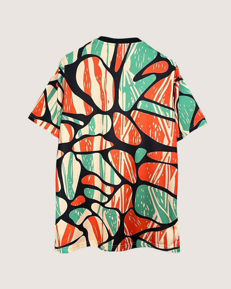 Arsenal - Maillot Pré-Match 24/25 - Orange, Noir, Vert