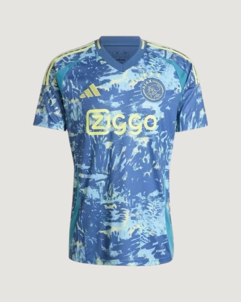 Ajax – Maillot Extérieur 24/25 – Bleu, Jaune